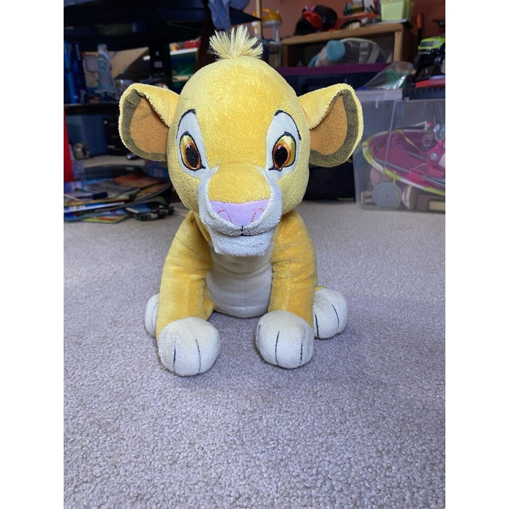 Disney Kohl's Cares Simba Lion King Plush Stuffed Animal Toy ~10" 2014